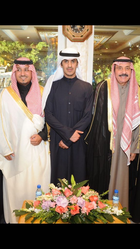 الأمير/ منصور بن مقرن ال سعود و الأمير/ أحمد مشعان الجربا و الزميل/ حمد البديّح