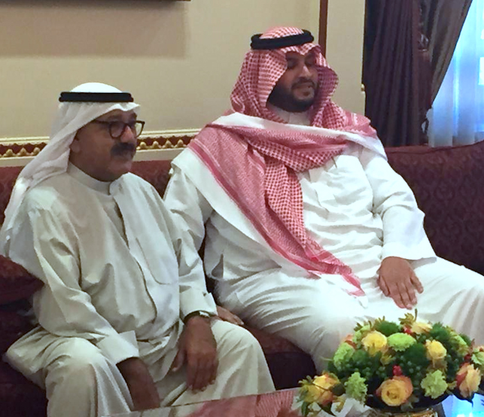 أمير #الكويت يتلقى رسالة شفوية من العاهل السعودي