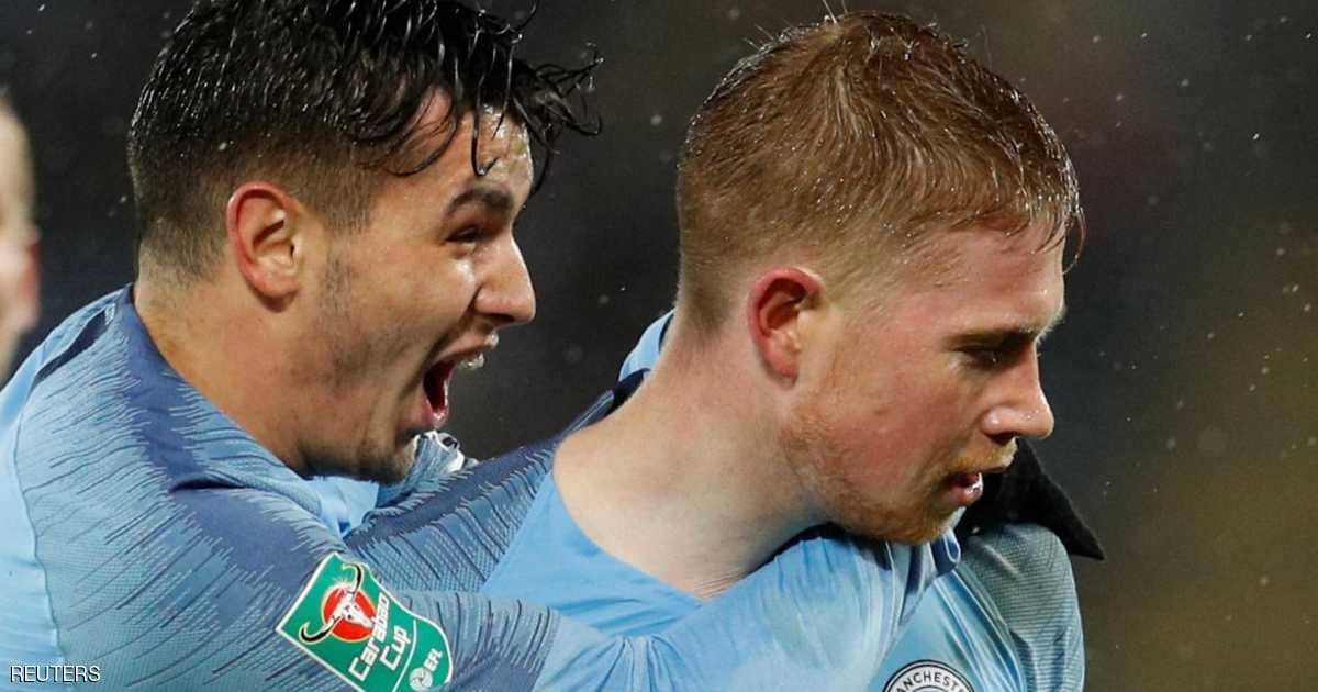مانشستر سيتي يعبر &ldquo;الثعالب&rdquo; لنصف نهائي الرابطة