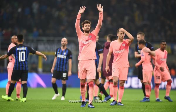 إنتر ميلان يحبط برشلونة بتعادل قاتل