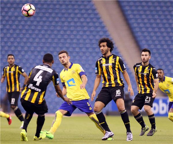 النصر ينتزع فوزا مهما من اتحاد جدة في الدوري السعودي