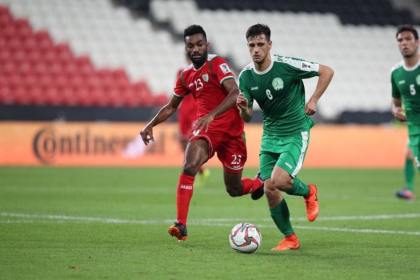 عمان إلى ثمن نهائي آسيا بإسقاط تركمانستان