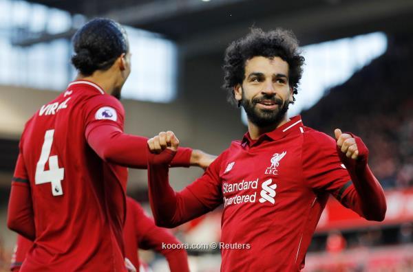 محمد صلاح يبتعد بصدارة هدافي البريميرليج