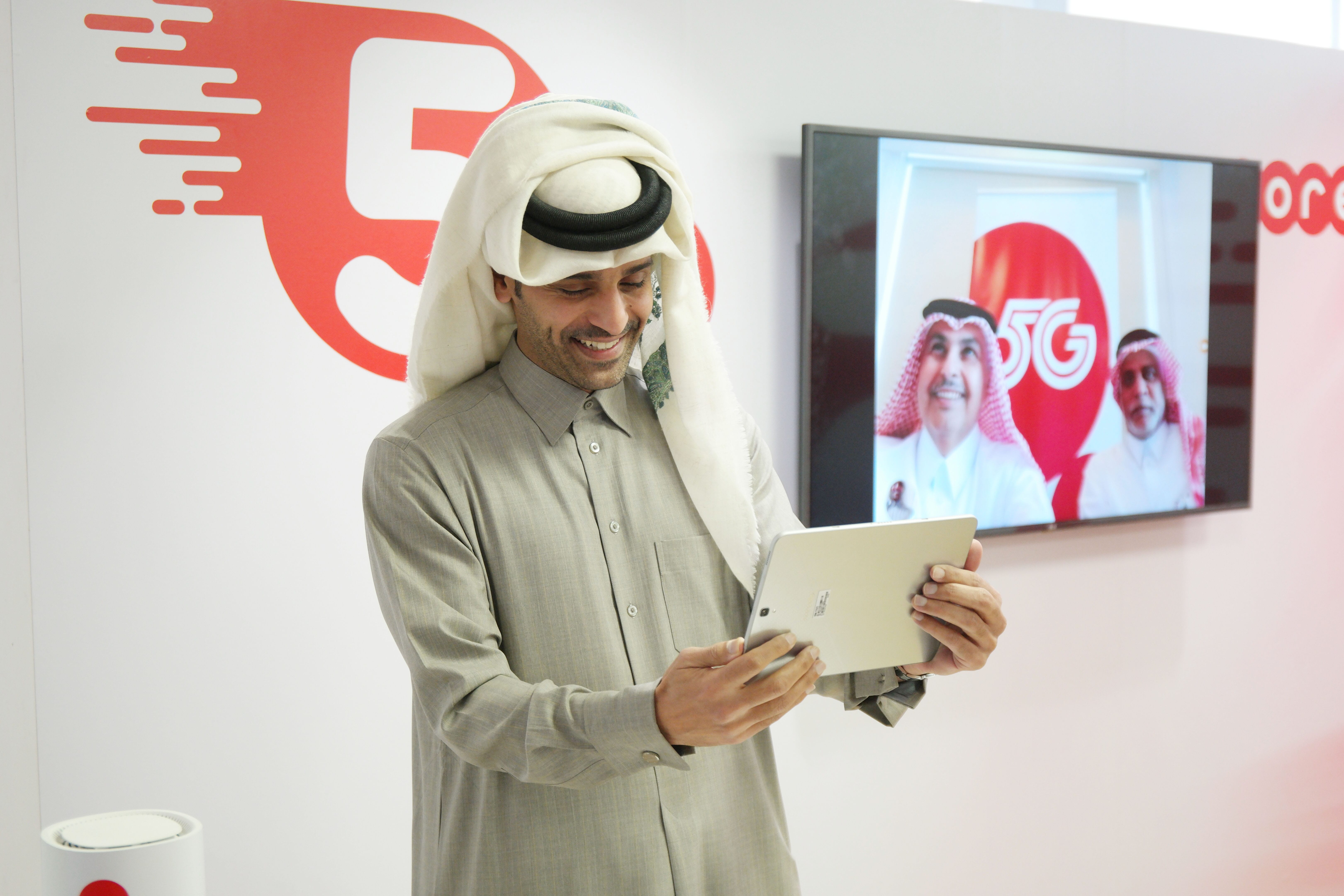 &ldquo;أوريدو&rdquo; الكويتية تطلق أول اتصال في المنطقة لخدمة &ldquo;5G&rdquo; بين الكويت وقطر