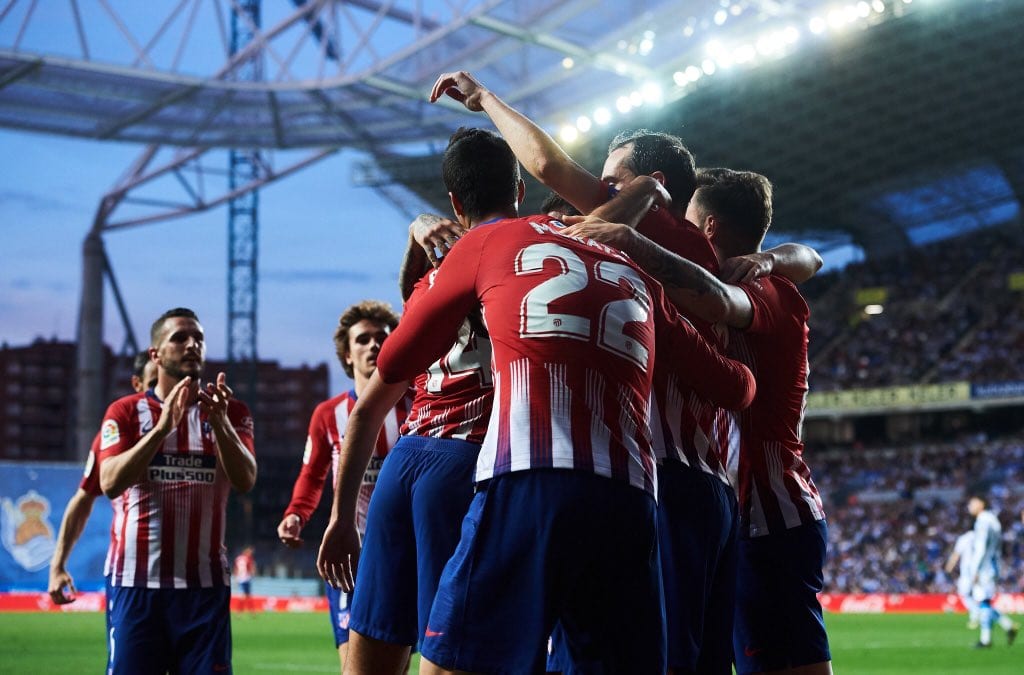 الليغا.. اتلتيكو مدريد يهزم سوسيداد ويقلص الفارق مع برشلونة المتصدر