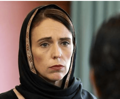 رئيسة وزراء نيوزيلندا تتحجّب